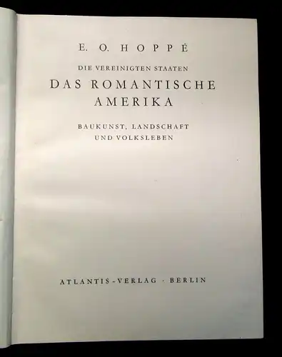 Hoppe Die Vereinigten Staaten, Das romantische Amerika 1900 Orbis Terrarum js