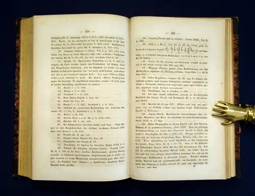 Cantor Mathematische Beiträge zum Kulturleben der Völker 1863 selten EA Or. js