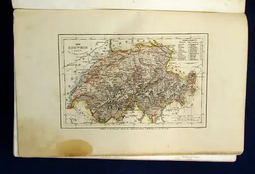 Reiser Die fünf Welttheile dargestellt in Bild u Wort 3 Bd um 1850 Geographie mb