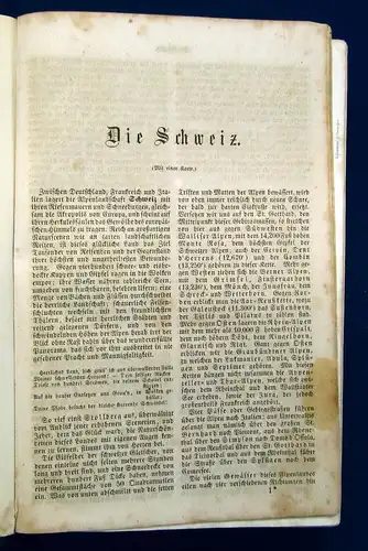 Reiser Die fünf Welttheile dargestellt in Bild u Wort 3 Bd um 1850 Geographie mb