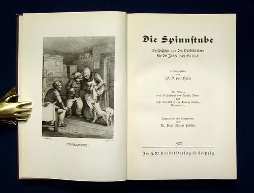 Horn Die Spinnstube Nachdruck 1927 Jahrgang 1849-1860 1-6 komplett  Literatur mb