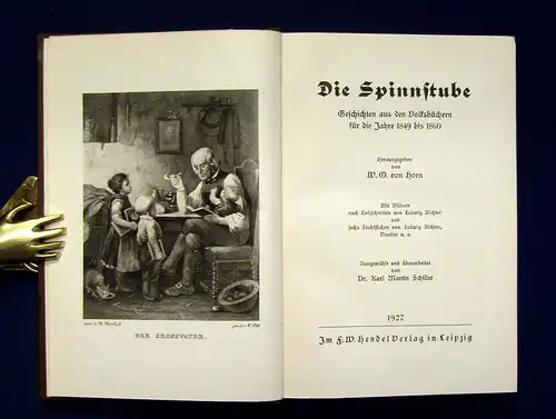 Horn Die Spinnstube Nachdruck 1927 Jahrgang 1849-1860 1-6 komplett  Literatur mb