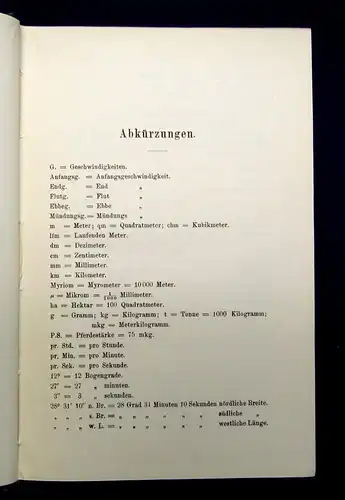 Olshausen Geschwindigkeiten in der organischen und anorganischen Welt 1903 mb