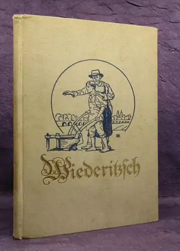 Keller Zur Geschichte von Klein- und Großwiederitzsch 1928 Sachsen js