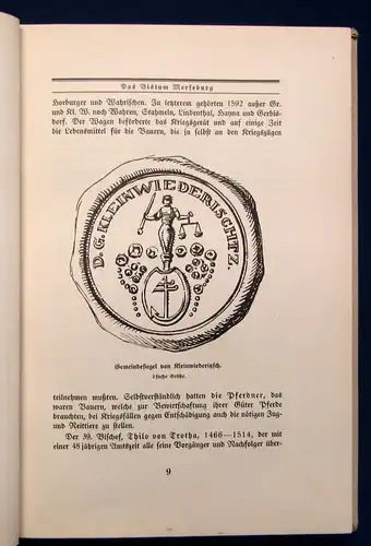 Keller Zur Geschichte von Klein- und Großwiederitzsch 1928 Sachsen js