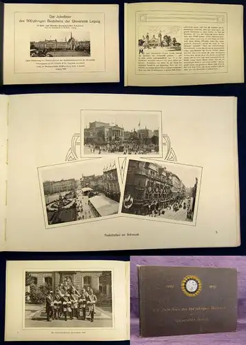 Die Jubelfeier des 500jährigen Bestehens der Universität Leipzig 1909 js