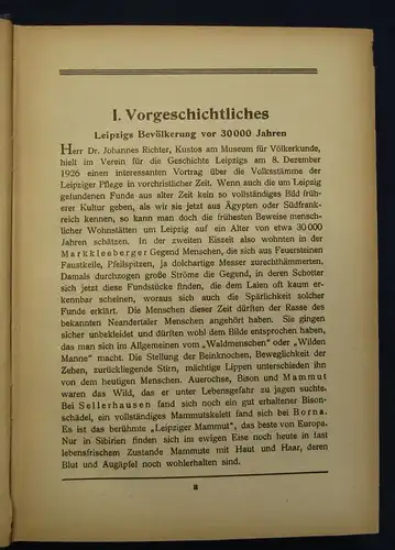 Krebs Aufsätze u. Urkunden zur Geschichte von Eutritzsch u. Umgebung 1900 js