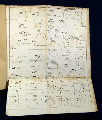 Gambs Leichtes Lehrbuch der Elementar-Mathematik 1839 Studium Wissen Technik mb