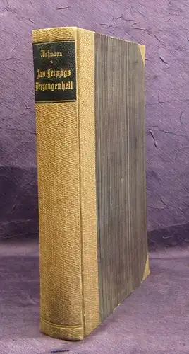 Wustmann Aus Leipziger Vergangenheit Gesammelte Aufsätze 1898 Geschichte js