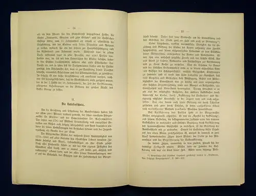 Helm Geschichte des städtischen Volkschulwesens in Leipzig 1892 Festschrift js