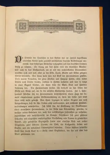 Moser Chronik der Stadt Reudnitz- Leipzig Vergangenheit und Gegenwart 1890 js