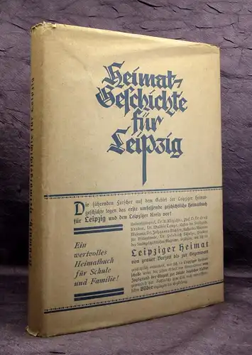 Reumuth Heimatgeschichte für Leipzig und den Leipziger Kreis 1927 Bildband js