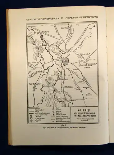 Reumuth Heimatgeschichte für Leipzig und den Leipziger Kreis 1927 Bildband js