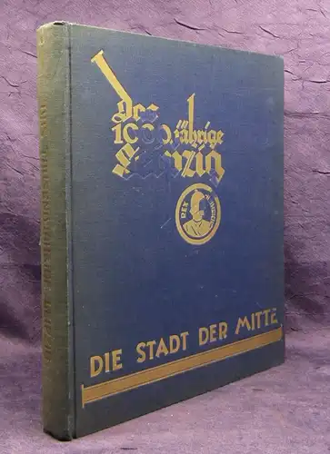 Lange Das Tausendjährige Leipzig Die Stadt der Mitte 1928/1929 Bildband js