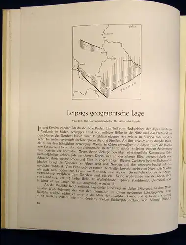 Lange Das Tausendjährige Leipzig Die Stadt der Mitte 1928/1929 Bildband js