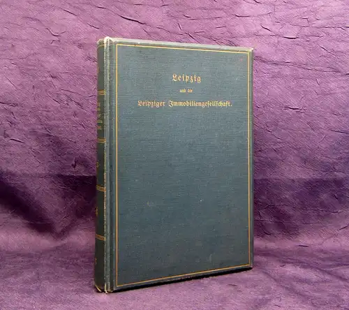 Wustmann Leipzig und die Leipziger Immobiliengesellschaft 1903 Geschichte mb