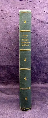 Wustmann Leipzig und die Leipziger Immobiliengesellschaft 1903 Geschichte mb