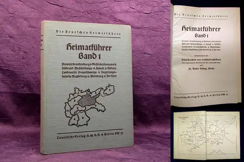 Löschebrand-Horn Heimatführer Band 1 o.J. um 1900 Routenführer Führer Guide mb