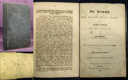 Bulnheim Die Heimath Ein Lesebuch für die Jugend der Stadt Leipzig 1862 js