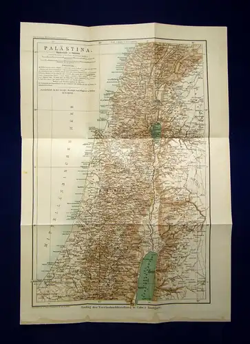 Frohnmeyer Biblische Geographie 1892 Geschichte Geisteswissenschaften mb