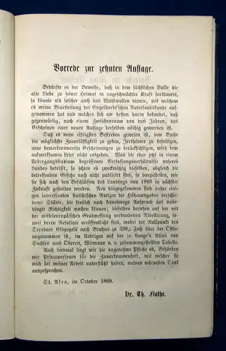 Flathe Karl August Engelhardt´s Vaterlandskunde für Schule und Haus 1877 mb