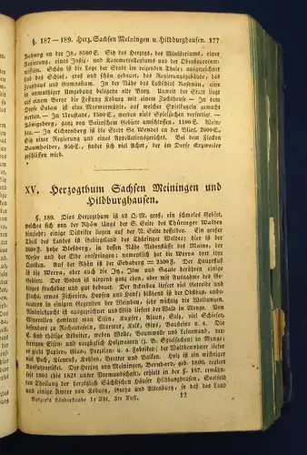 Anleitung zur Länder- u. Völkerkunde für Bürger- u.Landschulen 1833, 2 in 1 js
