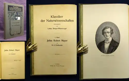 Wasservogel Klassiker der Naturwissenschaften 1.Bd. Julius Robert Mayer 1905 js
