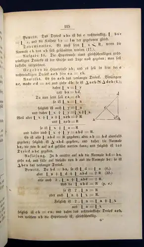 Unger Die Geormetrie des Euklid und des Wesen derselben erläutert 1851 js