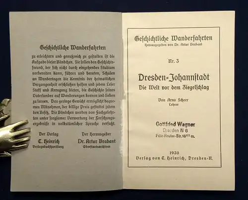 Dresdner Wanderfahrten Das Körnerhaus Nr. 47 Dresden-Johannstadt Nr.3 1936 js