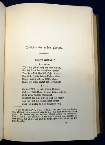 Boxberger Schillers Werke 1-6 1918 Belletristik Literatur Klassiker Lyrik js