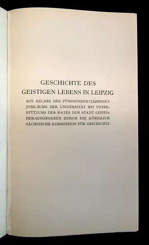 Kaemmel Geschichte des Leipziger Schulwesens OA 1909 Geschichte Sachsen Schule m