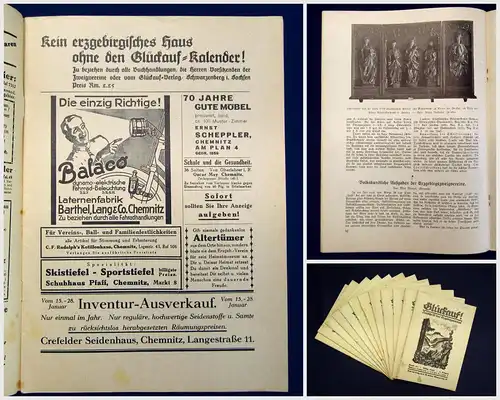 Fröbe Erzgebirgsverein Glückauf Zeitschrift d Erzgebirgsvereins  51. Jahrg.1931
