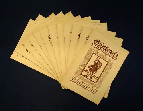 Fröbe Erzgebirgsverein Glückauf Zeitschrift d Erzgebirgsvereins  50. Jahrg.1930