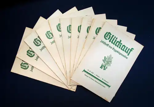 Erzgebirgsverein Glückauf Zeitschrift des Erzgebirgsvereins  56. Jahrg.1936 mb