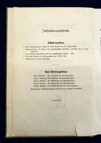 Leschner Schwarzenberg und das Obererzgebirge in Sage und Geschichte 1900 mb