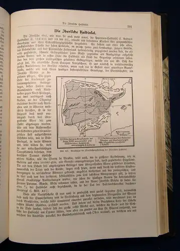 Scobel Geographisches Handbuch 2 Bde. Allgemeine Erdkunde 1909 Länderkunde js