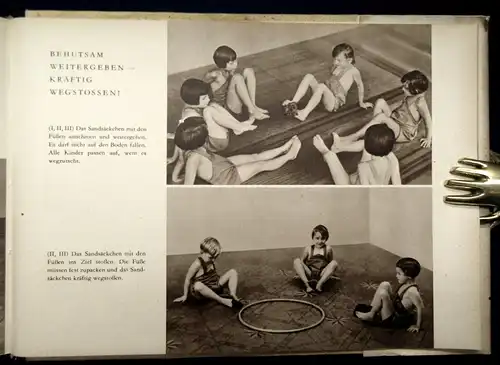 Kriesel Kinderturnen Eine Übungssammlung in Bildern 1955 Gymnastikgeräte js