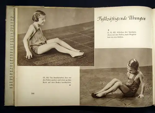 Kriesel Kinderturnen Eine Übungssammlung in Bildern 1955 Gymnastikgeräte js