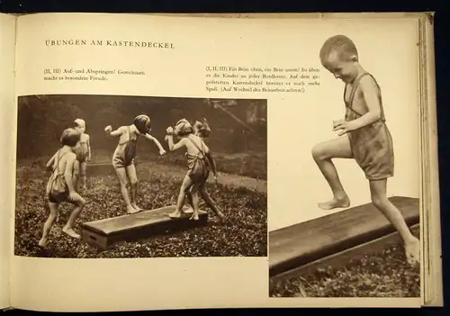 Kriesel Kinderturnen Eine Übungssammlung in Bildern 1955 Gymnastikgeräte js