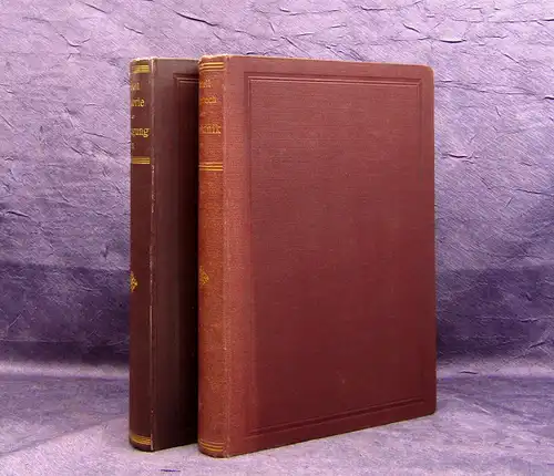 Schell Theorie d. Bewegung und der Kräfte Lehrb. d. theor. Mechanik 1879 2 Bde m