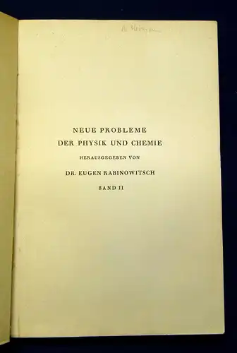 Darrow Elementare Einführung in die Wellenmechanik 1932 Mechanik Physik mb