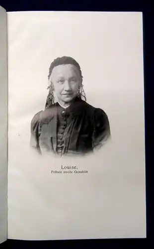 Schröcke Louise Fröbel, Fröbels zweite Gattin 1912 Bildband Geschichte js
