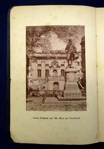 Verkehrsverein Leipzig Leipzig und Umgebung 1914 Ortskunde Landeskunde mb