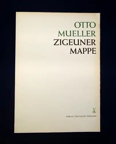 Müller Zigeuner Mappe Selten Reprint  Ausgabe 1927 1958  Farblichtdruck mb