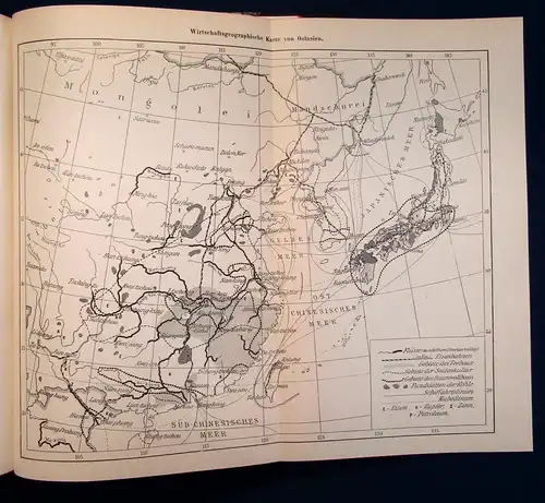 Sieger Karl Andree`s Geographie des Welthandels 2 Bde. 1910 Halbleder js