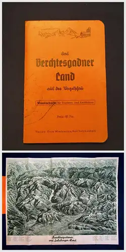 Das Berchtsgadner Land o.J. um 1925 Landeskunde Führer Guide Ortskunde mb