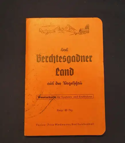 Das Berchtsgadner Land o.J. um 1925 Landeskunde Führer Guide Ortskunde mb