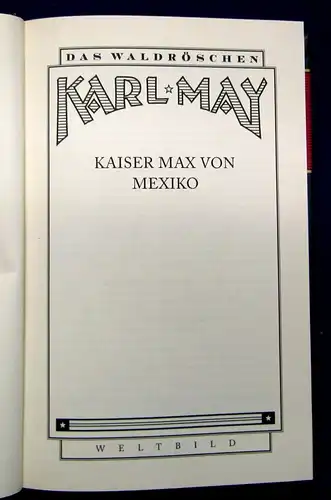 Karl May 6 Bde. "Das Waldröschen" 1999 1-10 komplett Klassiker Lyrik js