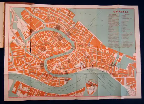 Venedig und seine Umgebung um 1930 zahlreiche Abbildungen,Tarife,Fahrpläne js