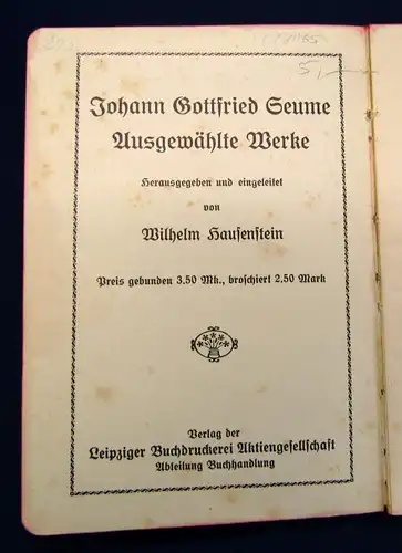 Hennig Sonntagsspaziergänge in Leipzigs weiterer Umgebung 1911 2.Folge js